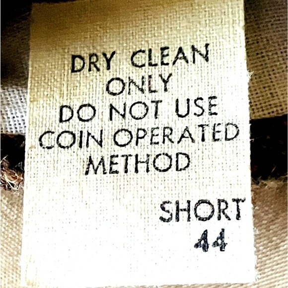 Harris Tweed Brookford Vintage Sport Coat Gray Herringbone Scottish Wool 44S USA - Picture 5 of 16